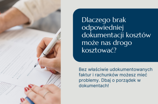 Dlaczego brak odpowiedniej dokumentacji kosztów może nas drogo kosztować?